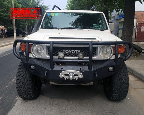 MANx4 TOYOTA Bull Bar front Steel Fj Cruiser Winch Bumper