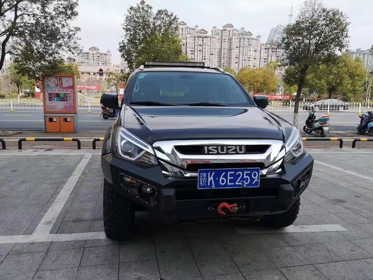 Powder Coated Steel Bull Bar For ISUZU MUX 2018-2020 Compatible Winch