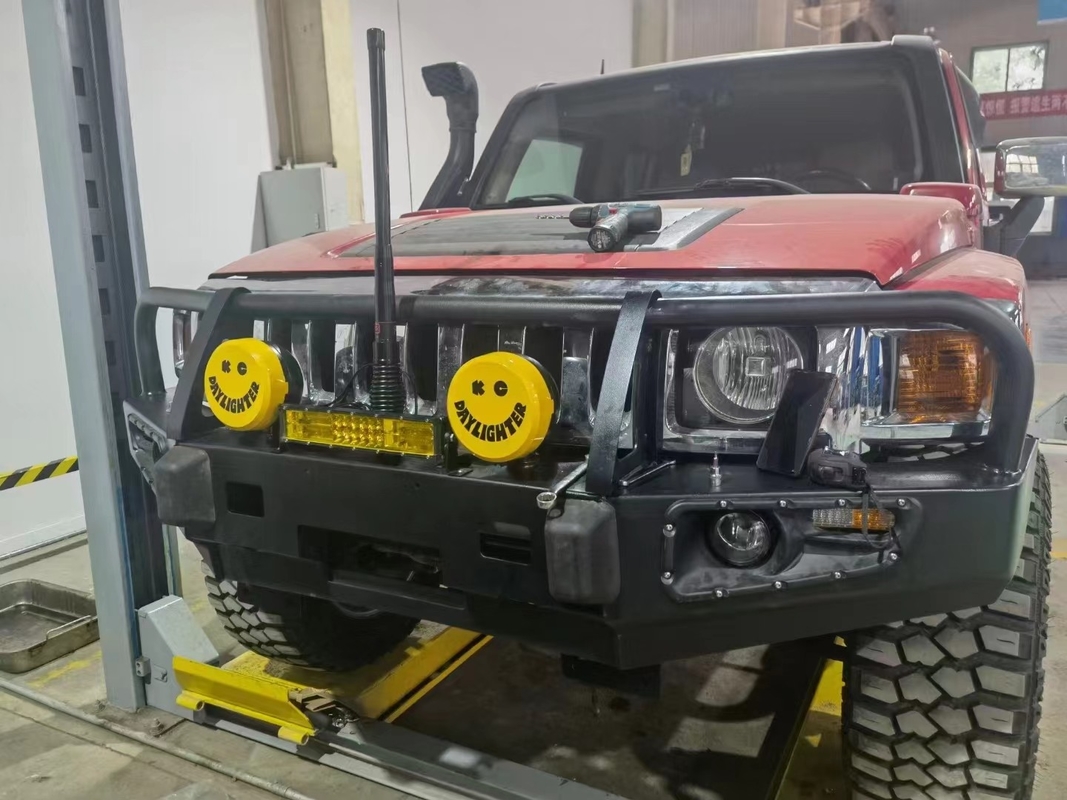 High Durability Black Back Bumper winch bumper 4x4 bull bar for  hummer H3
