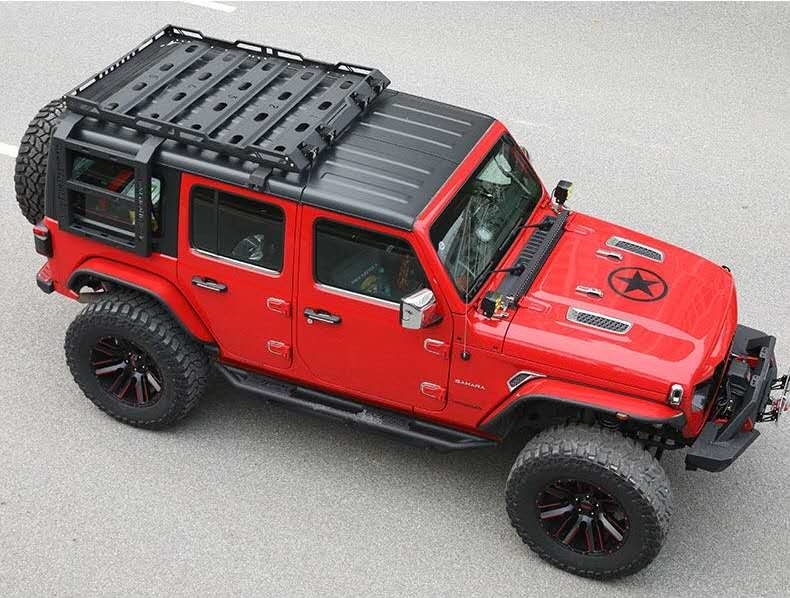 Offroad Universal JEEP Roof Rack OEM ODM Jeep Wrangler Luggage Rack