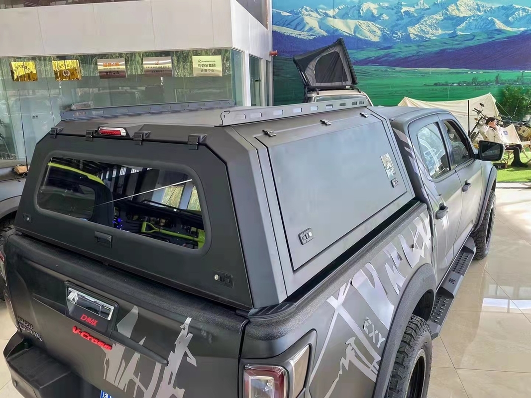 Steel Black Hardtop 2012-2021 ISUZU Dmax Canopy Powder Coating