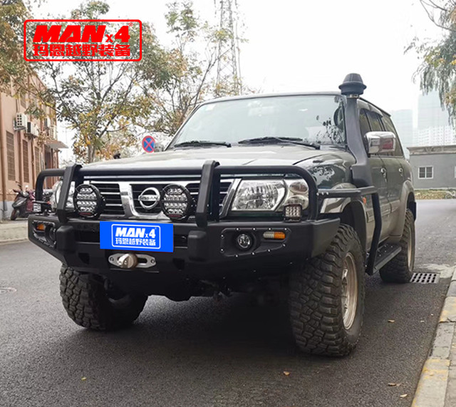 Nissan Patrol Y61 Front Offroad Bull Bar Powder Coated 98-2003 2004-2015