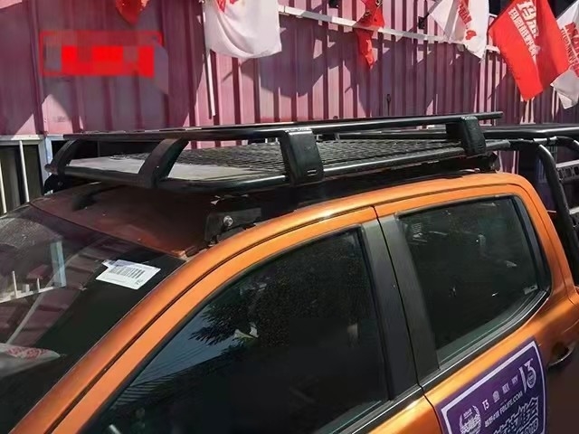 Black Steel 2014-2018 Ranger Ford Roof Rack Cross Bars 135x125mm