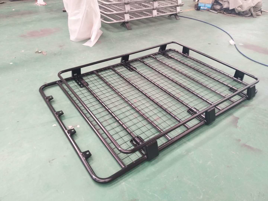 Black Steel Flat MITSUBISHI Roof Rack Pajero V31 V33 180x125mm