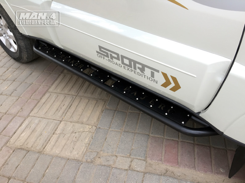 Powder Coating 4x4 Side Steps For Mitsubishi Pajero V73 93 97