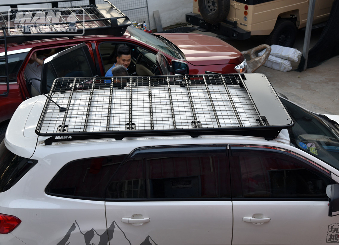 ISO9001 Offroad Crossbar FORD Roof Rack For Ford Everest 2015