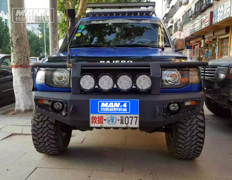 Mitsubishi Front Offroad 2003 Pajero Bull Bar 4x4 Powder Coating