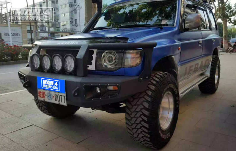 Mitsubishi Front Offroad 2003 Pajero Bull Bar 4x4 Powder Coating
