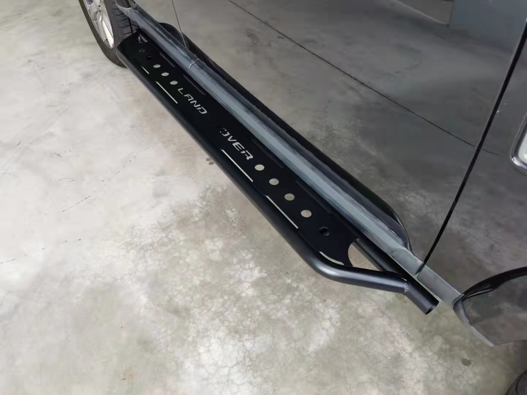 Black Steel 4x4 Side Steps For Land Rover Discovery 3 4 2012-2017